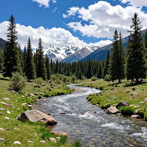 Serene Landscape of Uncompahgre Forest