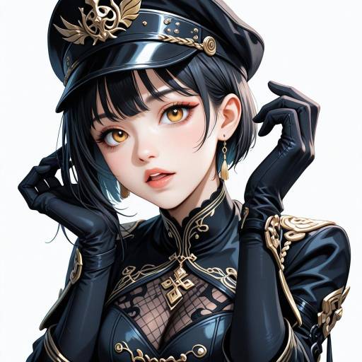 Vibrant Solo Portrait of a Girl