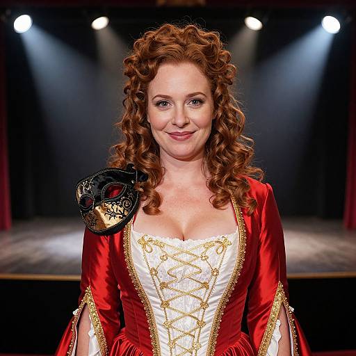 19th-Century Opera Singer Portrait