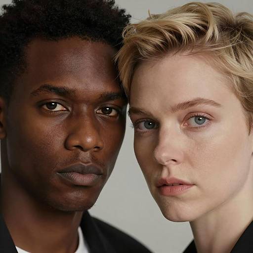 Intense Connection: Close-Up Portraits