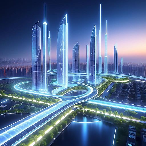 Futuristic Urban Energy Decarbonization Vision Futuristic Urban Energy Decarbonization Vision