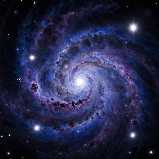 Surreal Starry Cosmic Cluster