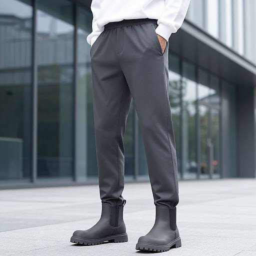 Minimalist Streetwear with Urban Aesthetic