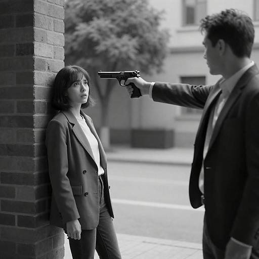 Noir Gunpoint Scene by Brick Pillar