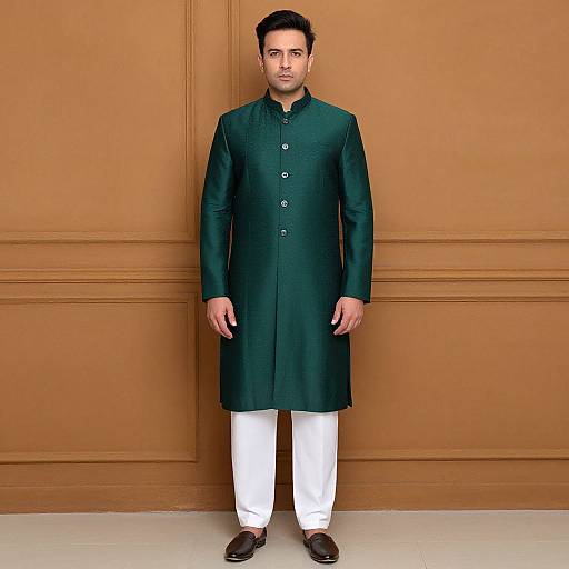 Gentleman in Sherwani Suit
