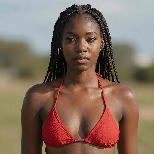 Portrait of a Young Black Woman