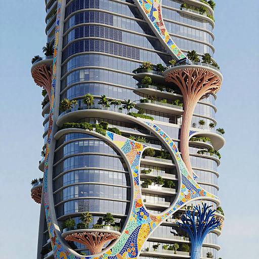 Visionary Eco-Friendly Skyscraper Design