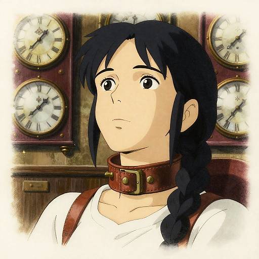 Orihime Inoue in Leather Neck Restraint