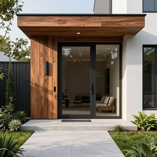 Sleek Modern Entryway Design