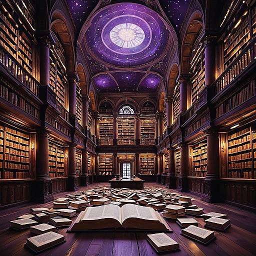 Magical Surrealism: Ancient Library of Light
