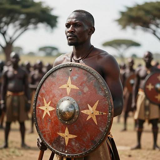 Cinematic Portrait of Shaka Zulu's Legacy