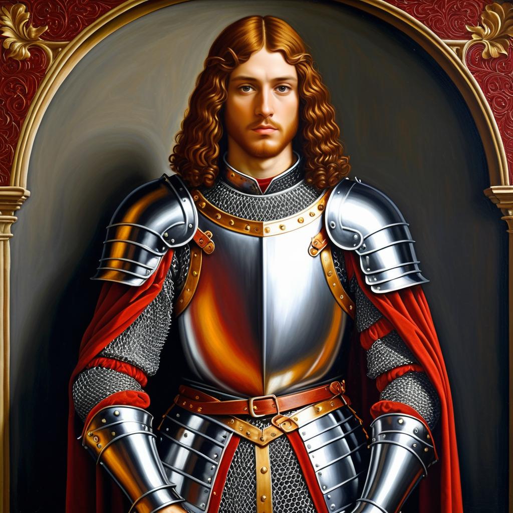 Hyper-Realistic Renaissance Knight Portrait