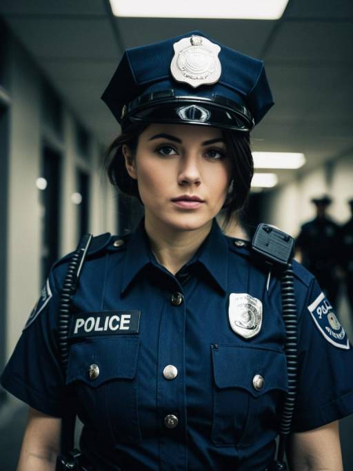 Cinematic Police Cosplay with Realism