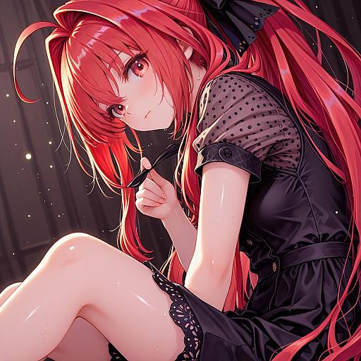 Illustration of Corticarte apa lagranges, shinkyoku soukai polyphonica in the style of Kanoe soushi