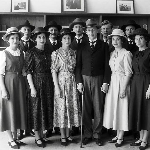 Early 20th Century Group Portrait