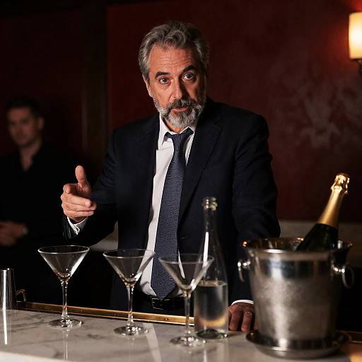 Sophisticated Evening at the Bar