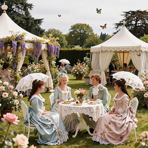 Victorian Garden Party Elegance