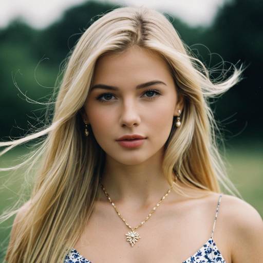 Stunning Summer Hairstyle with Jewelry