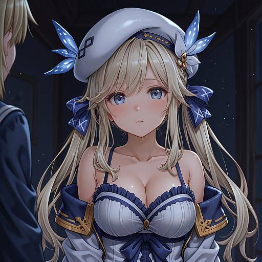 Illustration of Cucouroux (granblue fantasy), granblue fantasy in the style of Amasawa natsuhisa