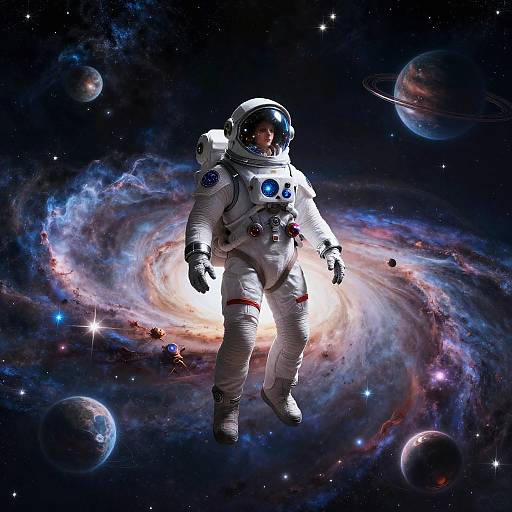 GoingMary Cosmic Traveler in Space