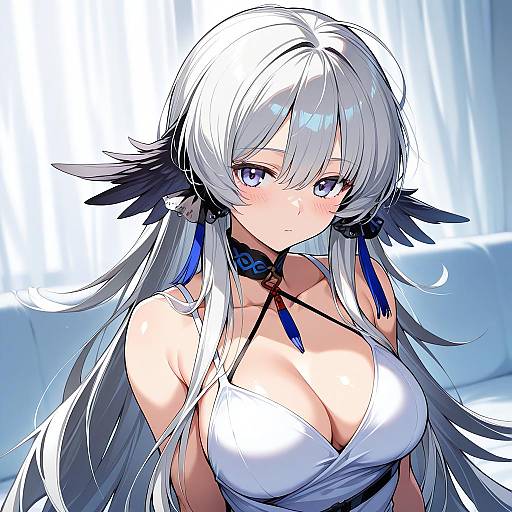 Illustration of Mulberry (arknights), arknights in the style of Ichimi