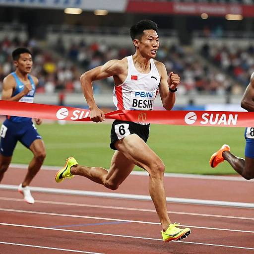 Dynamic Sports Victory Moment