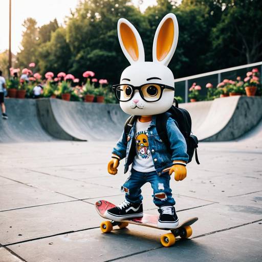 Skateboarding Bunny Funko Pop Adventure