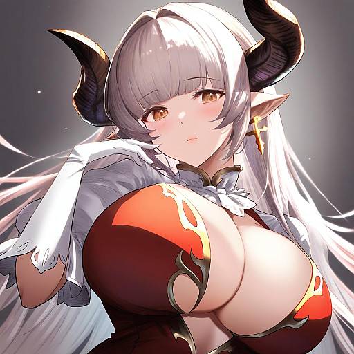 Illustration of Alicia (granblue fantasy), granblue fantasy in the style of Kimura shiki