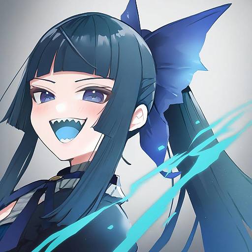 Illustration of Artemis of the blue, atelier live in the style of Azuma aya