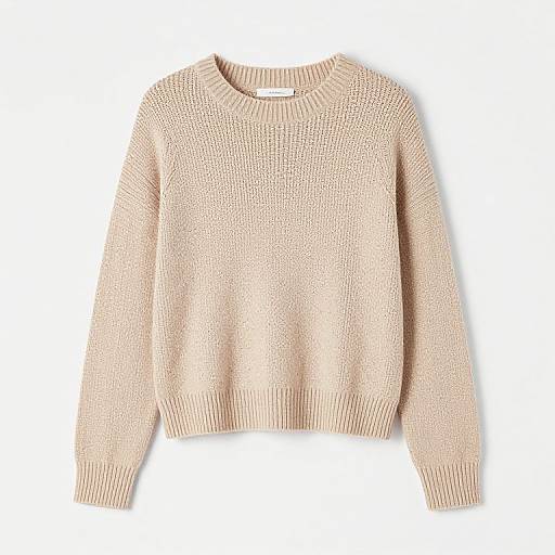 Cropped Pointelle Knit Sweater Style