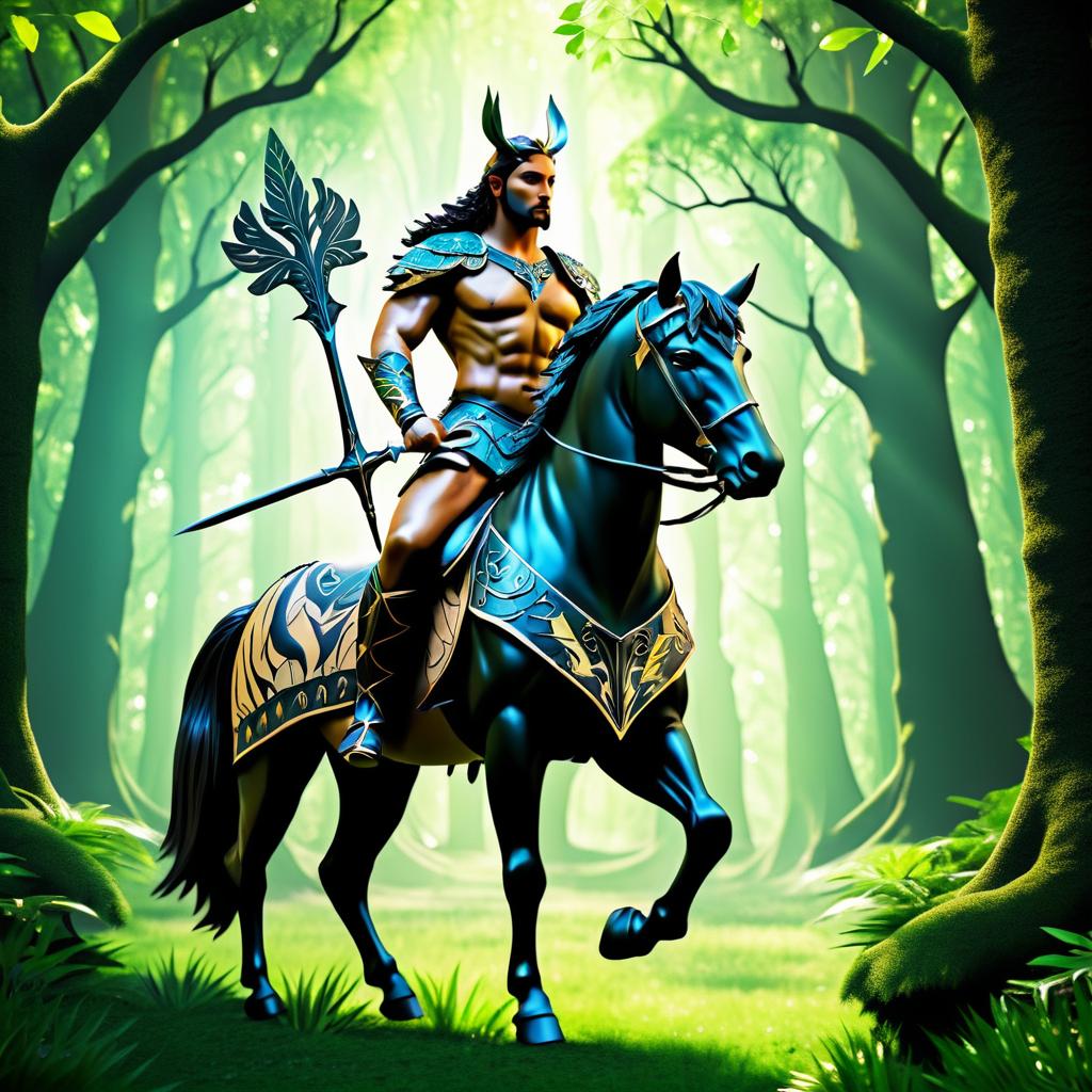 Noble Centaur in Enchanted Forest