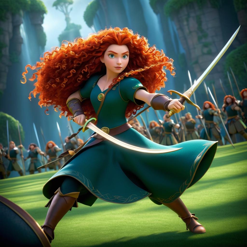 Epic Showdown: Merida vs Mor'du