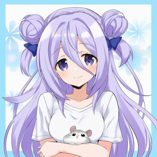 Illustration of Amamiya shizuku (hizuki yayoi), original in the style of Ayanero taicho