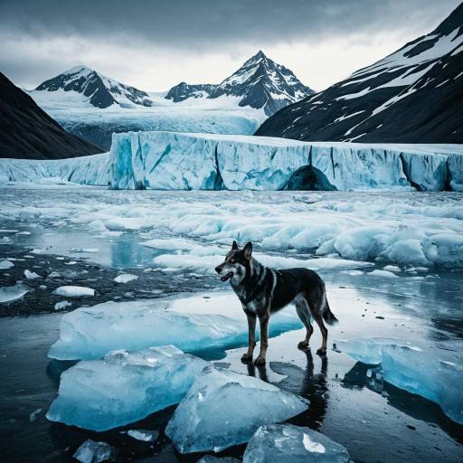 Frosthound in a Glacial Wonderland Frosthound in a Glacial Wonderland