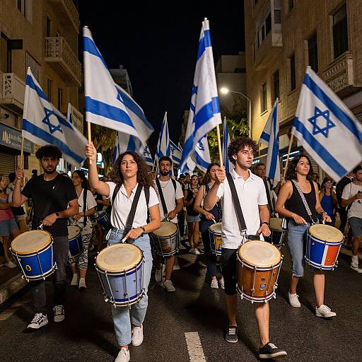 Tel Aviv Hipsters Protesting Night