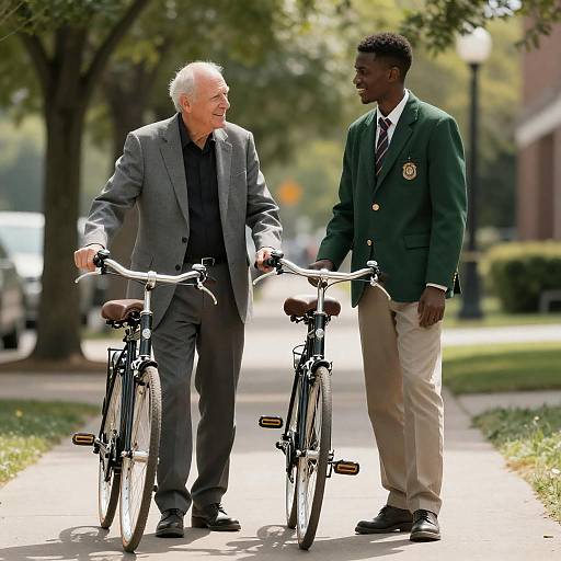 Sunlit Generations: Mentor and Student