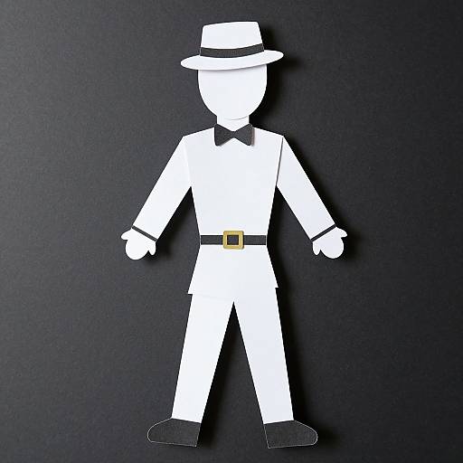 Masskara Festival Costume Paper Doll