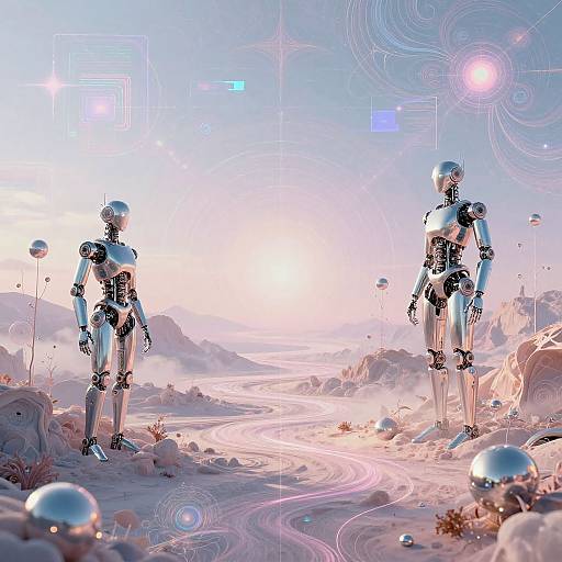 Surreal Sci-Fi AI Album Covers