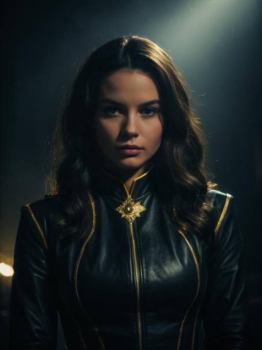 Woman in Talia Gladys Cosplay Costume