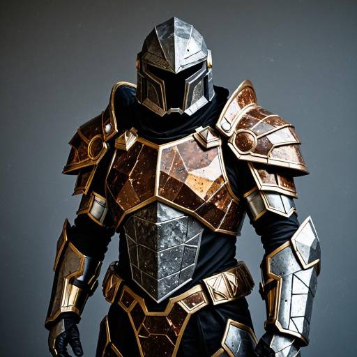 Deimos Cosplay in Rocky Meteorite Armor