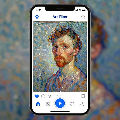 Impressionist Portrait Art Filter