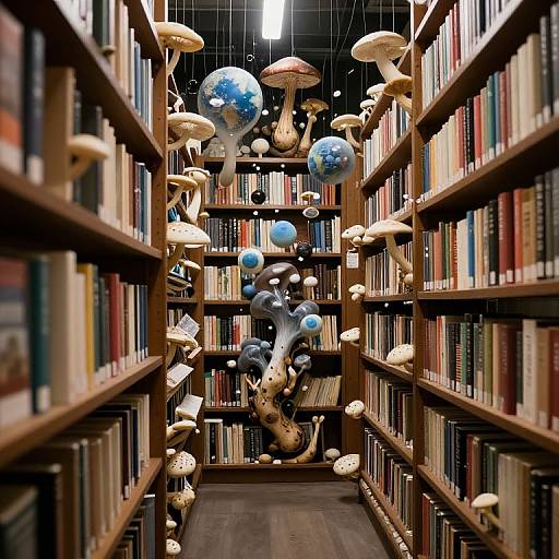 Fungal Library of Alternate Realities