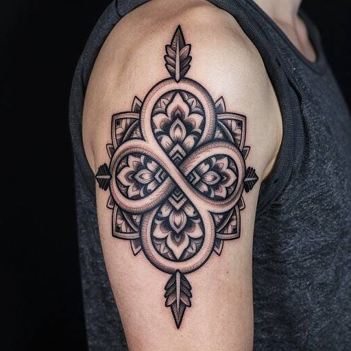 Intricate Consistency Mandala Tattoo