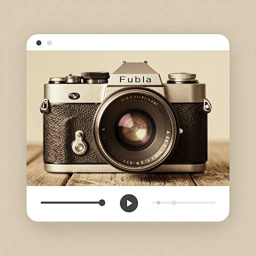 Vintage Photo Filter with Antique Lens