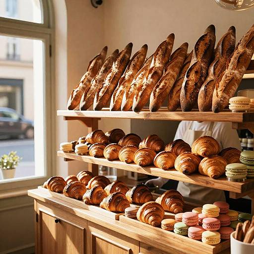 Cozy Francesa Bakery Interior Scene