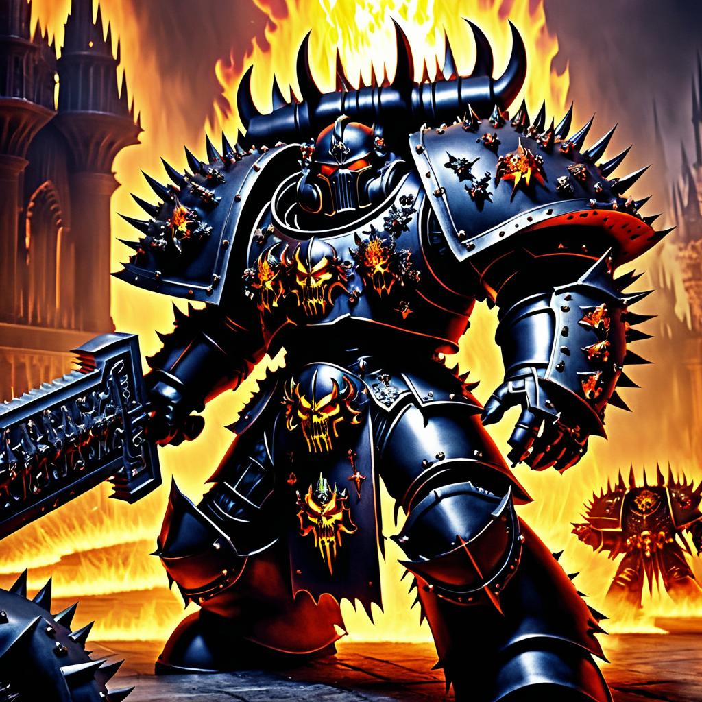 Chaos Space Marine in Daemon Citadel