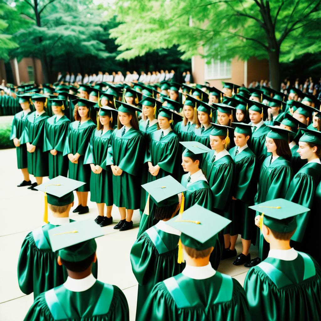 1995 Graduation Ceremony Nostalgia