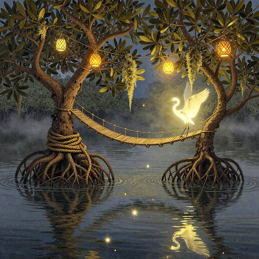 Moonlit Mangrove Guardians of Quiet Reconciliation