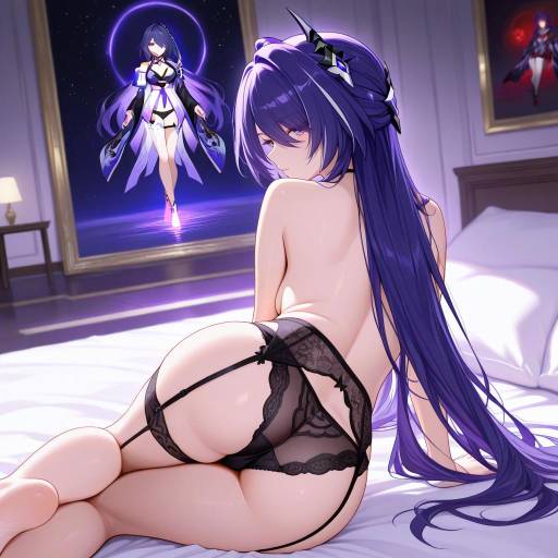 Whimsical Cowboy Shot of Acheron Honkai