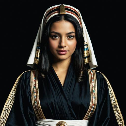 Young Woman in Egyptian National Costume